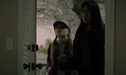 ANM1 Sadie Artemis at door